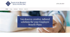 Desktop Screenshot of employeebenefitsolutions.net